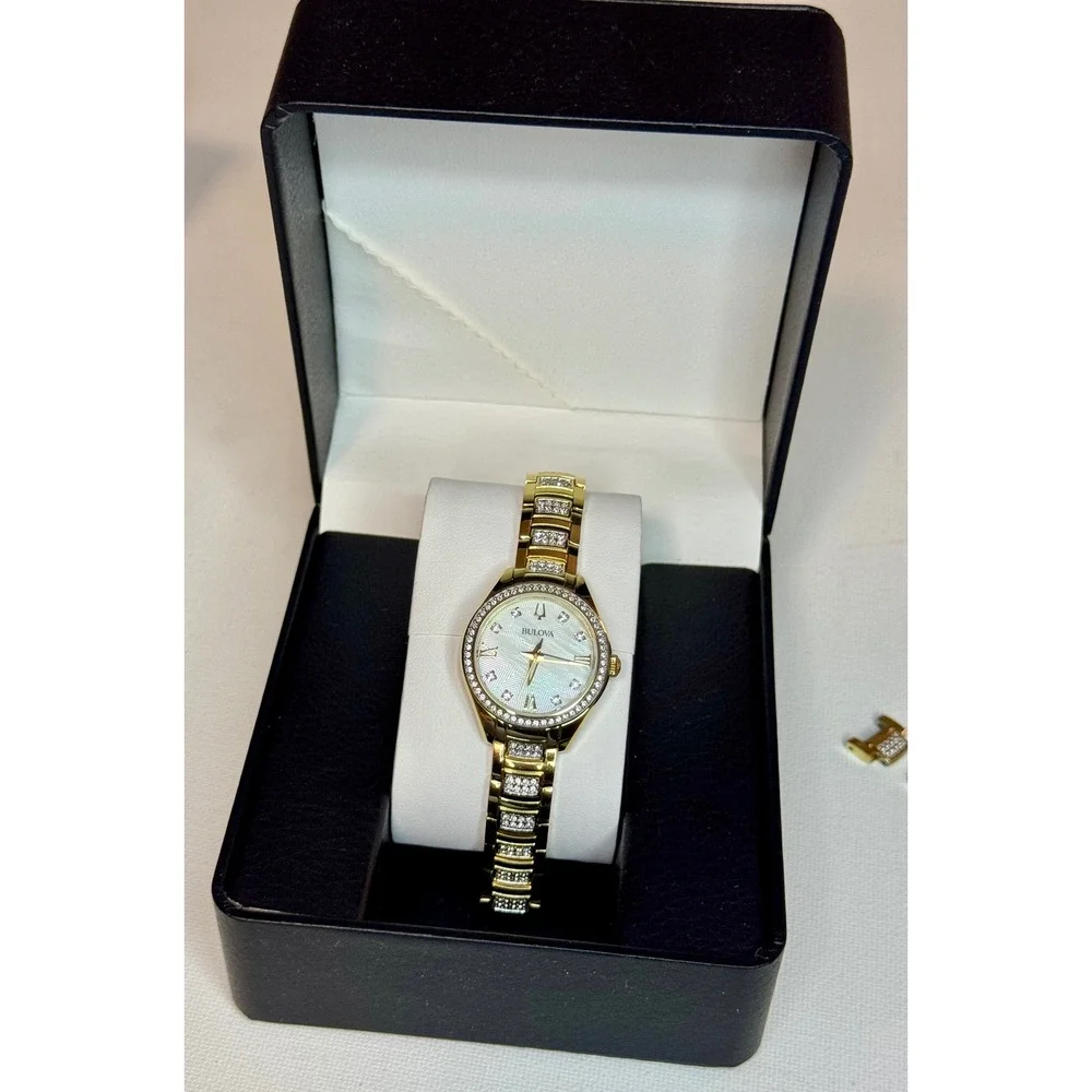Bulova authentic crystal
